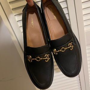 Black Loafers size 9